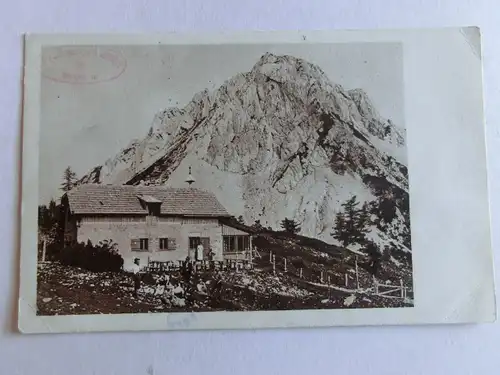 Alte AK Feistritz Klagenfurter Hütte Karawanken [aX778]