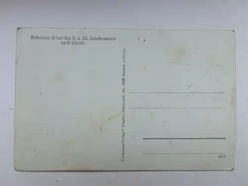 Alte AK Lautertal Felsberg Odenwald Riesensäule  [A1370]