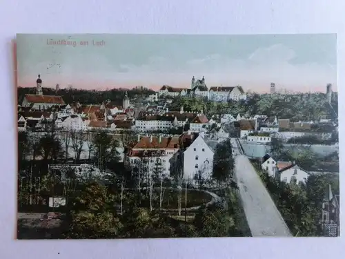 Alte AK Landsberg Lech um 1920 [aE607]