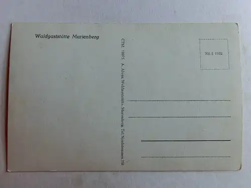 Alte AK Nordstemmen Schloß Marienburg [C943]