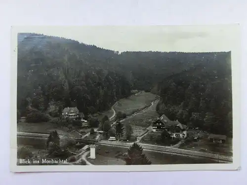 Alte AK Monbachtal Bad Liebenzell 1929 [aX285]