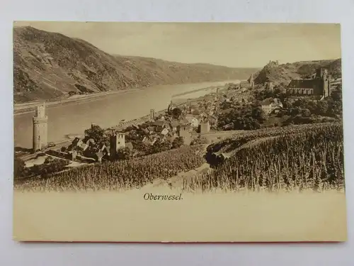 Alte AK Oberwesel um 1900 [aX288]