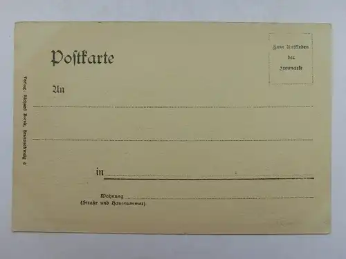 Alte AK Oberwesel um 1900 [aX288]