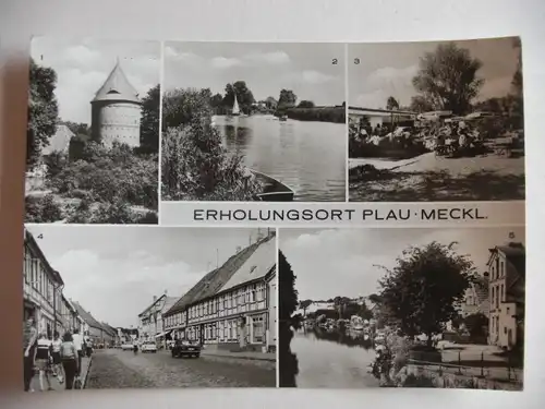 Alte AK Plau Mecklenburg [U231]