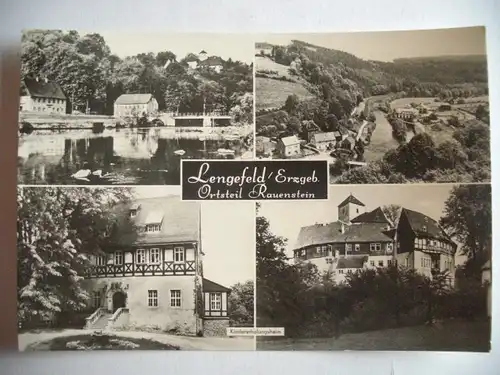 Alte AK Lengefeld Rauenstein Erzgebirge [U7]