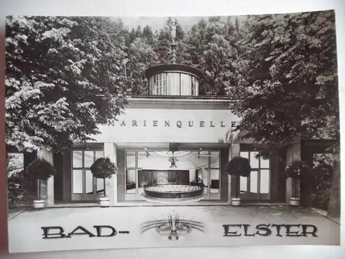 Alte AK Bad Elster Marienquelle [U54]