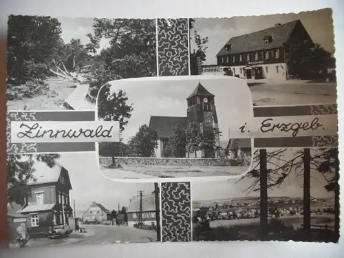 Alte AK Zinnwald Erzgebirge Mehrbildkarte [U67]