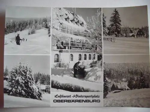 Alte AK Oberbärenburg Mehrbildkarte [U79]