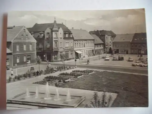 Alte AK Elsterwerda Marktplatz [U123]