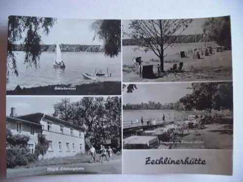 Alte AK Zechlinerhütte Rheinsberg [U132]