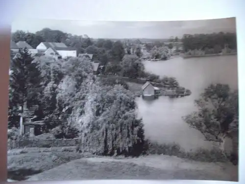 Alte AK Zechlin Flecken Schwarzer See [U137]