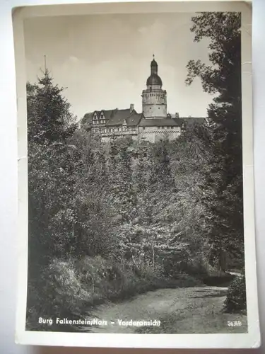 Alte AK Burg Falkenstein Harz [U163]