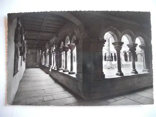 Alte AK Aschaffenburg Kreuzgang Stiftskirche [Z429]
