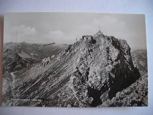 Alte AK Nebelhorn Nebelhorngipfel Oberstdorf [Z443]