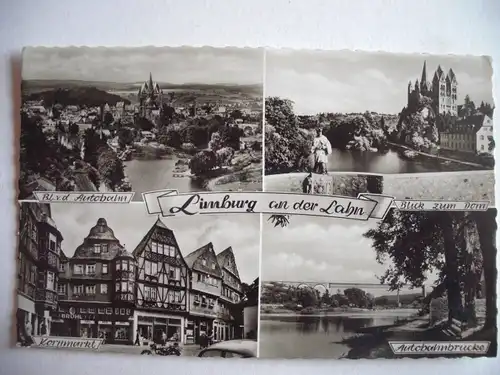 Alte AK Limburg an der Lahn Mehrbildkarte [Z535]