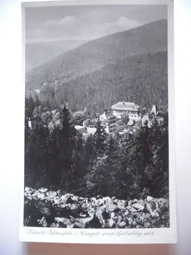 Alte AK Bärenfels vom Spitzberg aus [aG243]