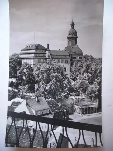 Alte AK Sonderhausen Blick zum Schloß [aG252]