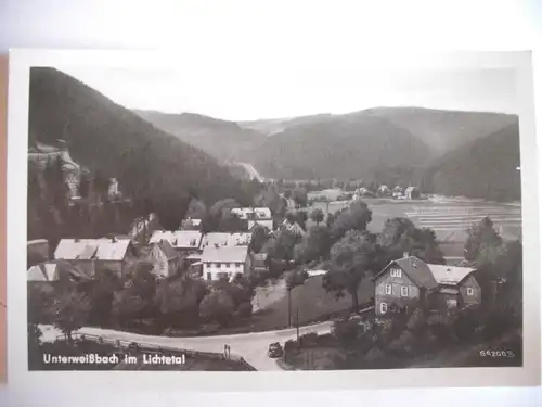 Alte AK Unterweißbach im Lichtetal [aG348]