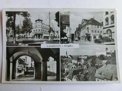 Alte AK Leutkirch Allgäu [aJ1108]