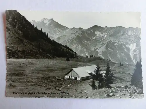 Alte AK Hinterstein Allgäu Willersalpe  [aJ1140]