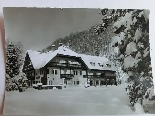 Alte AK Ruhpolding Hotel Parkhaus Ruhwinkl [aJ1165]
