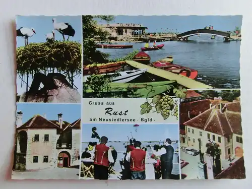 Alte AK Rust Mehrbildkarte [aJ1207]