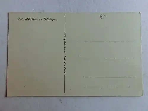 Alte AK Heimatbilder aus Thüringen Unbekannter Ort [aJ1216]