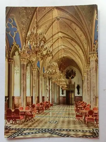 Alte AK Burg Hohenzollern Grafensaal [aJ1255]