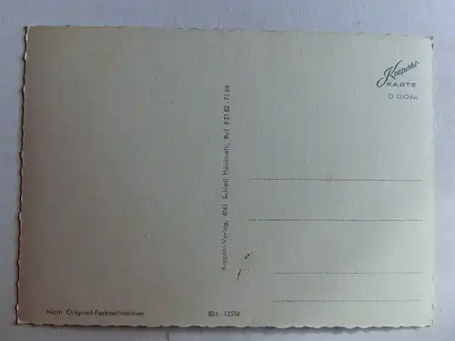 Alte AK Der südliche Odenwald Mehrbildkarte [aJ1259]