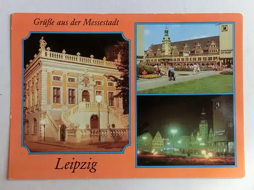 Alte AK Leipzig Mehrbildkarte [aJ1273]