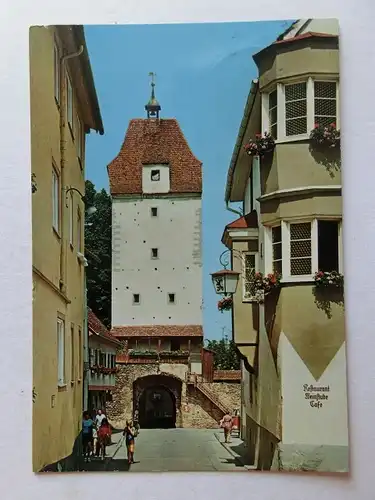 Alte AK Isny Espantor-Turm Allgäu [aJ1308]