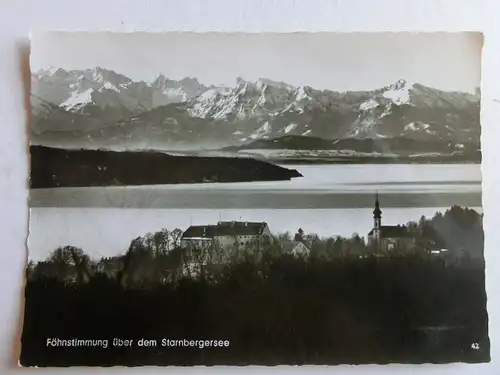 Alte AK Starnbergersee Starnberg [aJ1316]