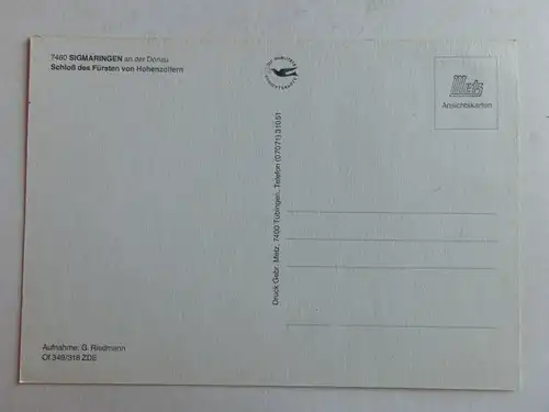 Alte AK Sigmaringen Schloß [aJ1331]