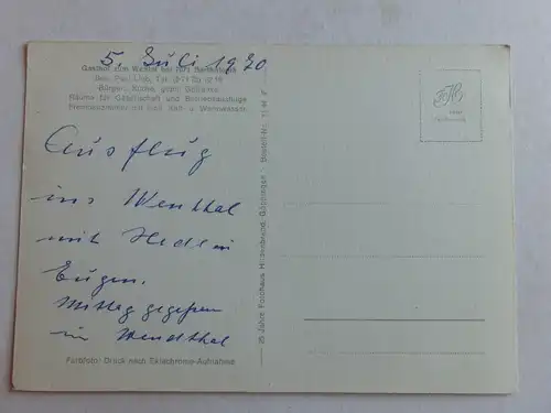 Alte AK Bartholomä Wental [aJ1334]