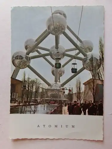 Alte AK Brüssel Atomium [aJ1353]