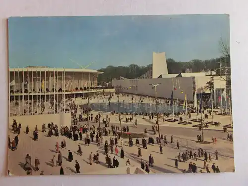 Alte AK Brüssel Expo 1958 Pavillon USA [aJ1354]