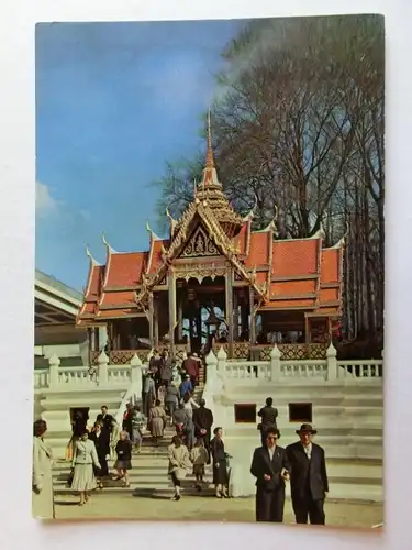 Alte AK Brüssel Expo 1958 Pavillon Thailand [aJ1355]