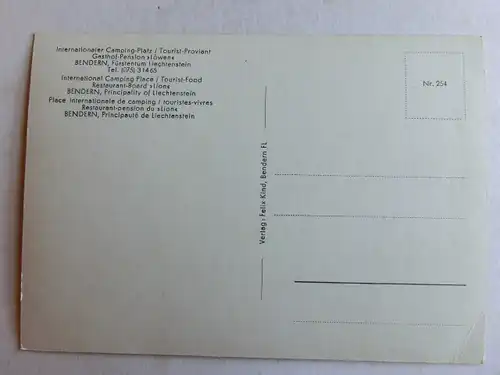 Alte AK Liechtenstein Mehrbildkarte [aJ1364]