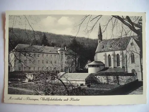 Alte AK Marienthal Wallfahrtskirche Kloster [Z559]