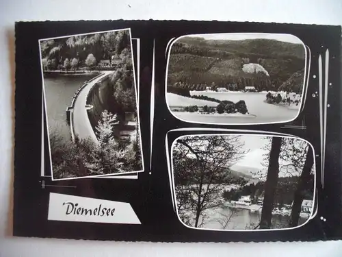Alte AK Diemelsee Mehrbildkarte [Z627]