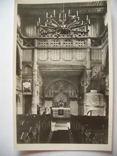 Alte AK Hahnenklee Oberharz Ev. Kirche [Z664]