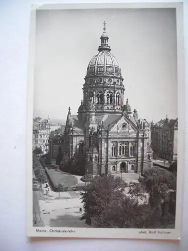 Alte AK Mainz Christuskirche Phot. Rolf Kellner [Z706]
