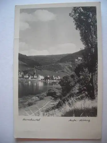 Alte AK Bernkastel Aufn. Rolf Hörting [Z711]