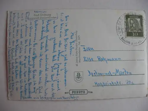 Alte AK Bad Driburg Kuranstalt Dreizehnlinden [Z770]