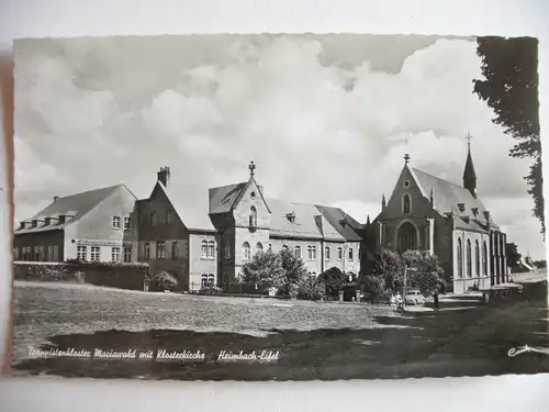 Alte AK Heimbach Eifel Trappistenkloster Mariawald [Z778]