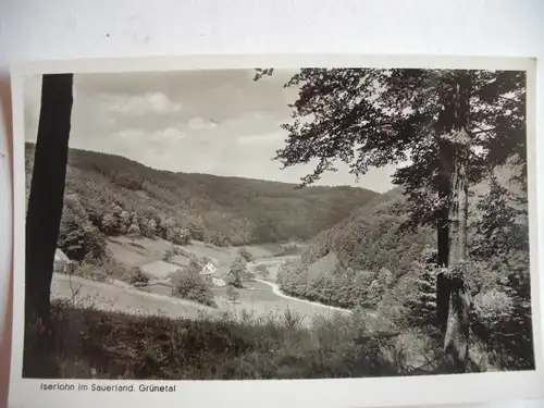 Alte AK Iserlohn Sauerland Grünetal [Z800]