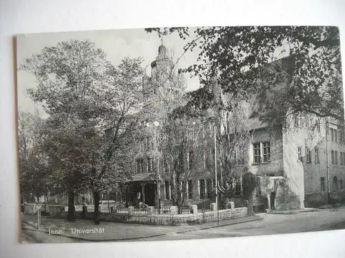 Alte AK Jena Universität (mittig starke Knickfalte) [Z853]