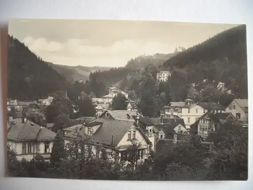 Alte AK Friedrichroda Thüringen Blick zum Grund [Z855]