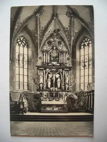 Alte AK Schleiz Thüringen Bergkirche [Z866]