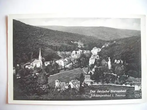 Alte AK Schlangenbad im Taunus [Z575]